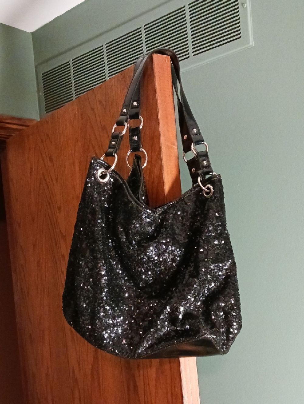 Nine West Sequinned Hobo Bag